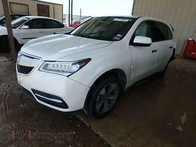 2014 ACURA MDX - VIN: 5FRYD3H28EB014413 - Photo 2
