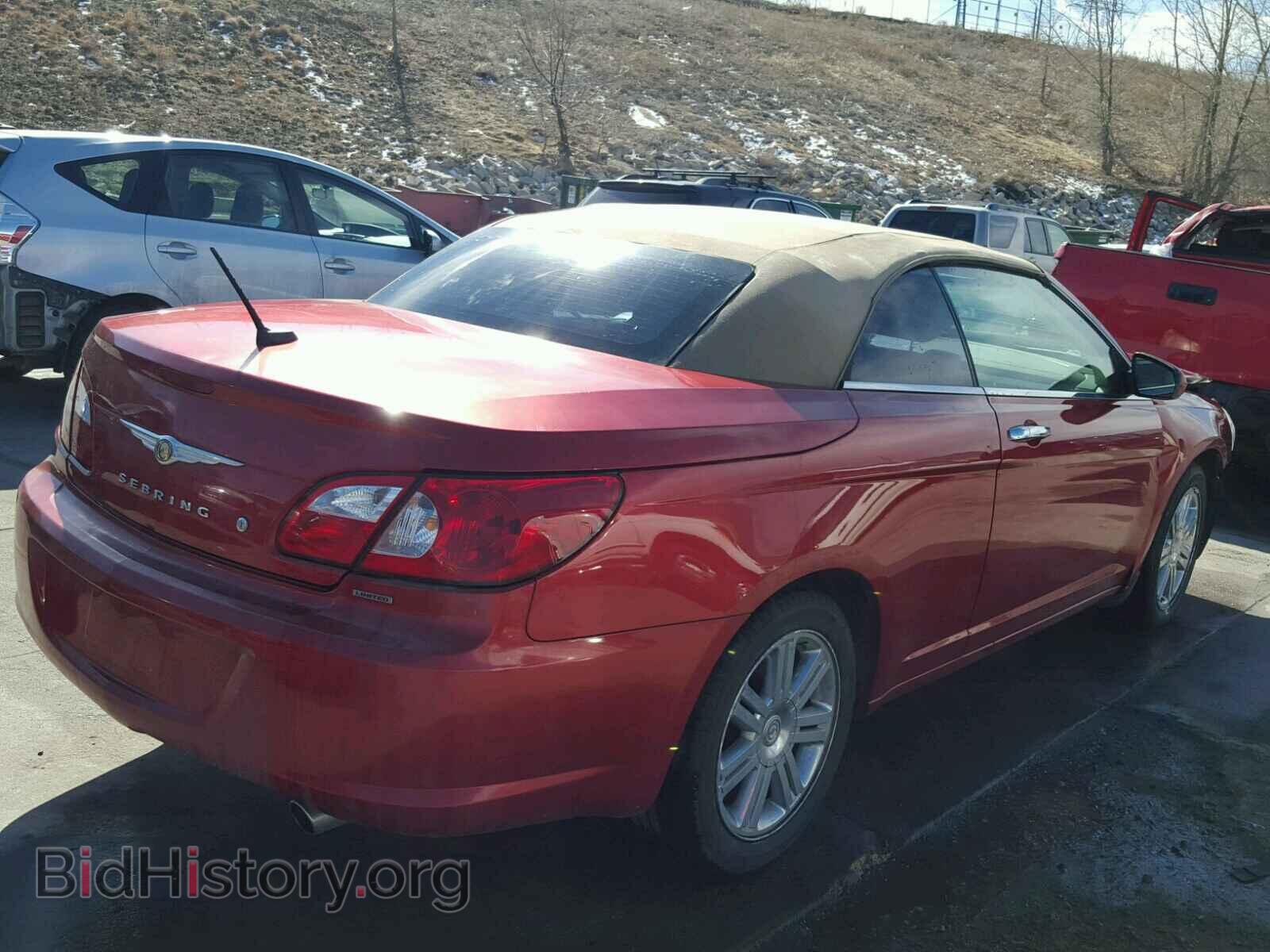 2008 CHRYSLER SEBRING - VIN: 1C3LC65M18N614934 - Фото 4