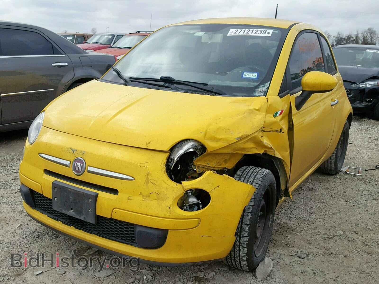 2012 FIAT 500 - VIN: 3C3CFFAR6CT114155 - Фото 2