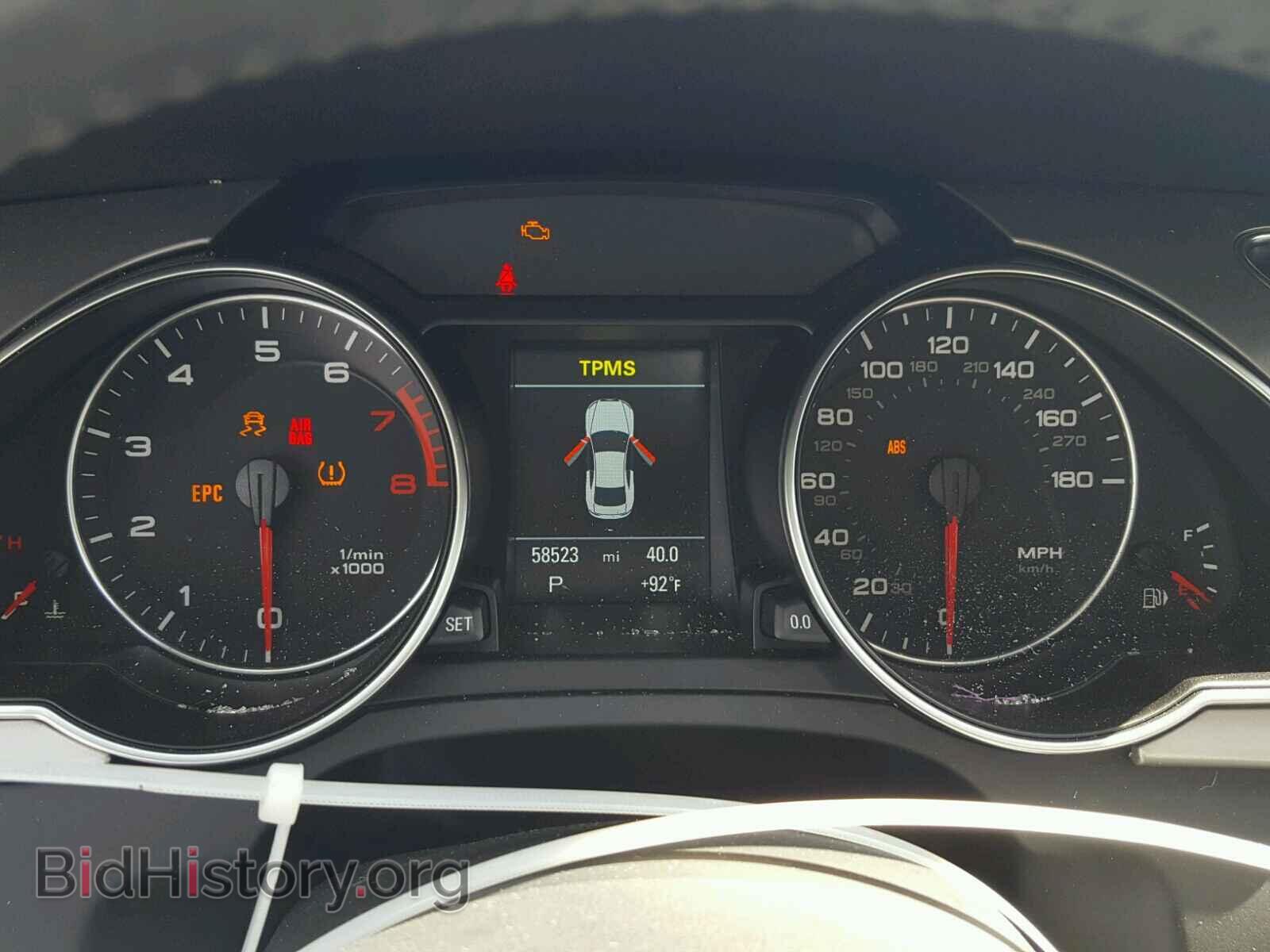 2012 AUDI A5 - VIN: WAULFAFRXCA018198 - Photo 8