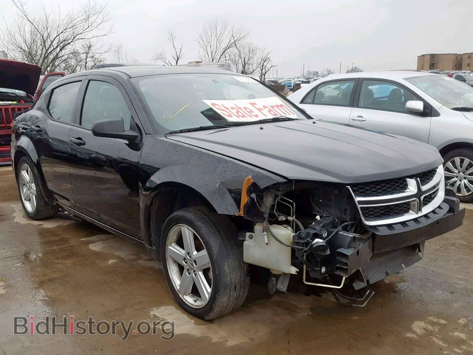 Photo 1C3CDZAB8DN517419 - DODGE AVENGER 2013