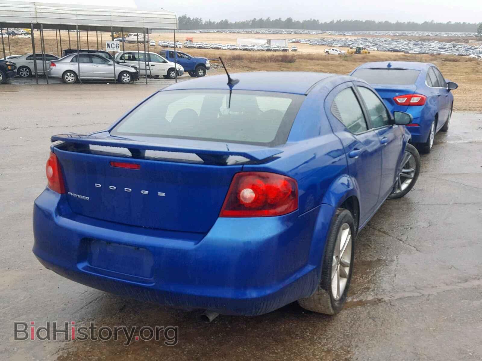 2014 DODGE AVENGER - VIN: 1C3CDZAB7EN199892 - Фото 4