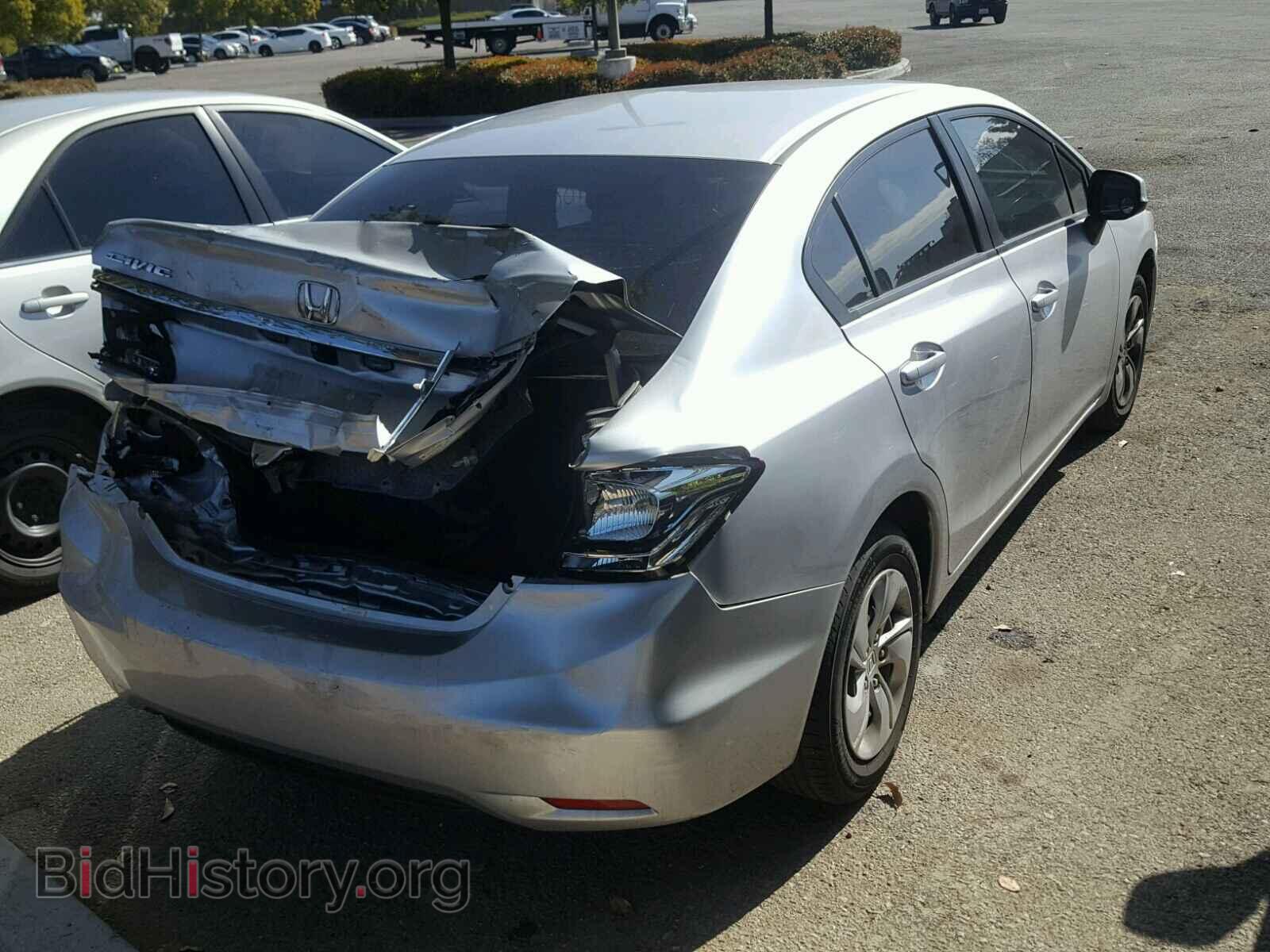 2013 HONDA CIVIC - VIN: 19XFB2F53DE229885 - Фото 4
