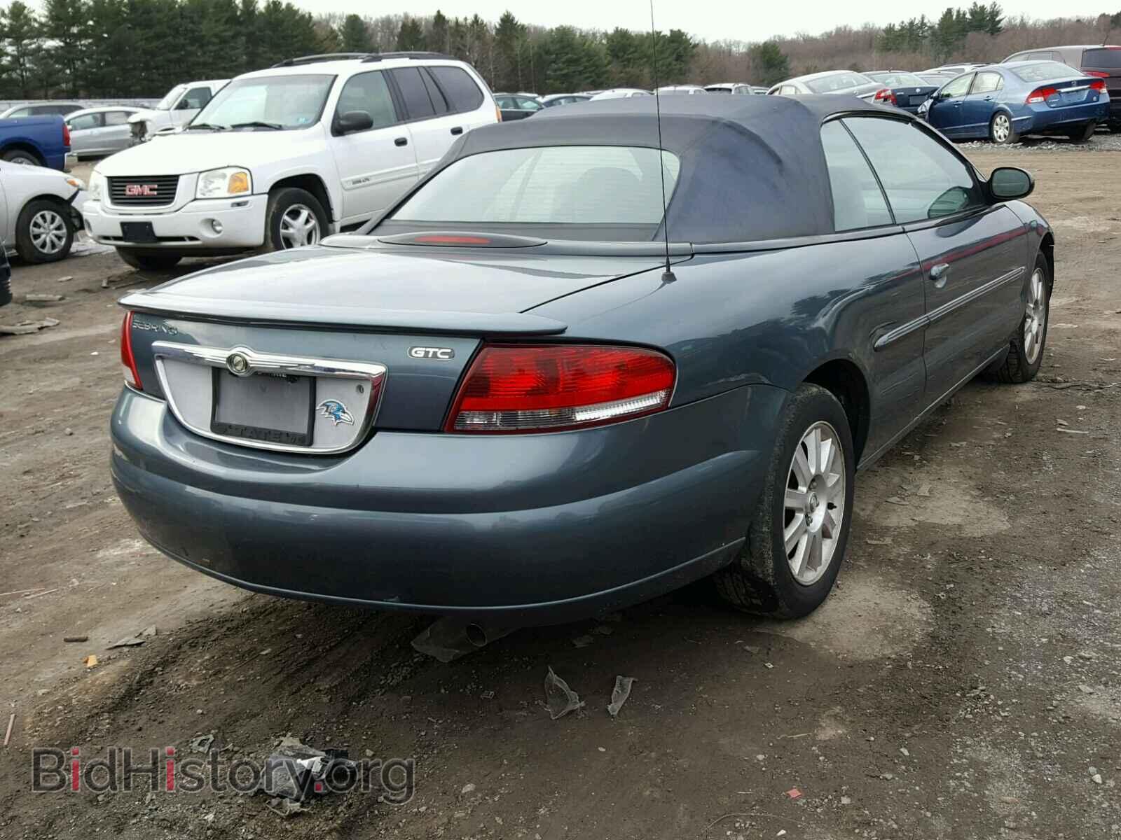 2006 CHRYSLER SEBRING - VIN: 1C3EL75R76N120827 - Фото 4
