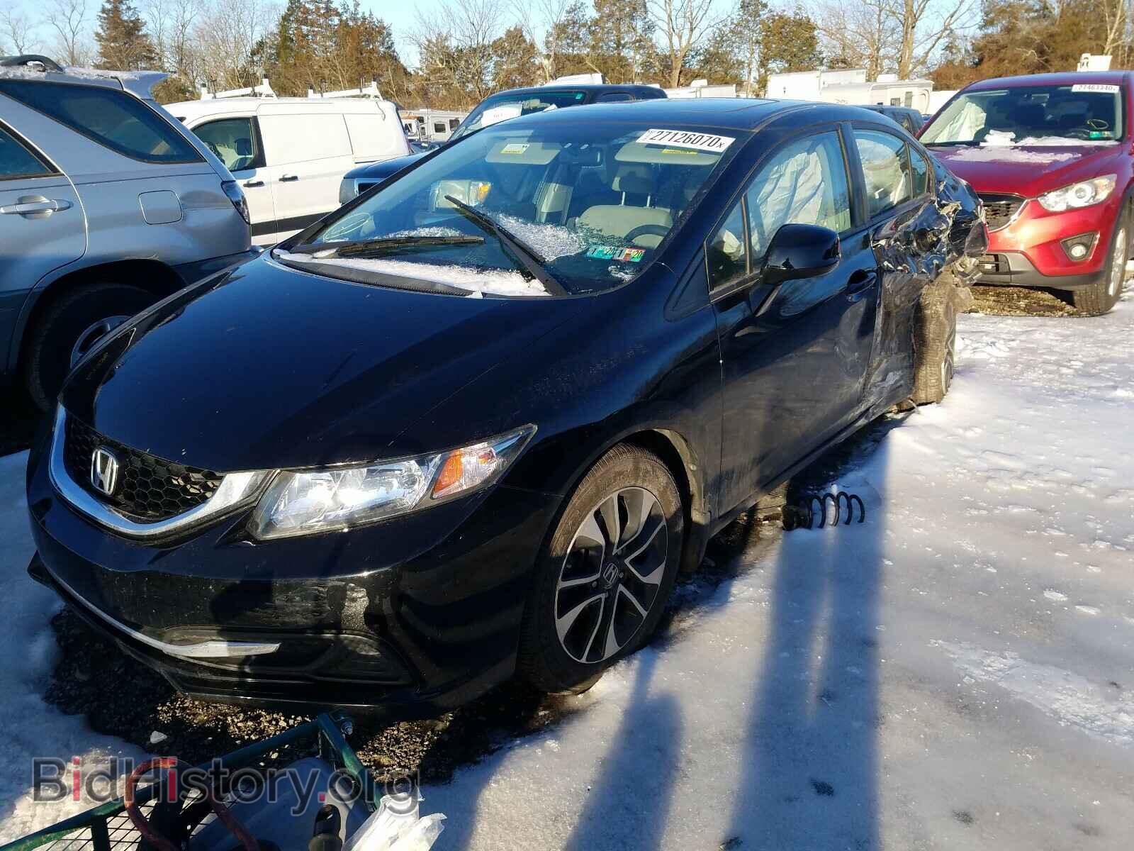 2013 HONDA CIVIC - VIN: 2HGFB2F84DH500503 - Фото 2