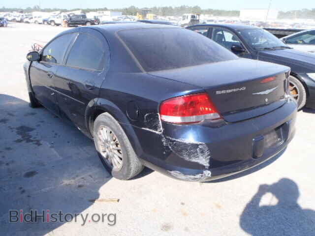 2004 CHRYSLER SEBRING - VIN: 1C3EL46X44N217752 - Фото 3
