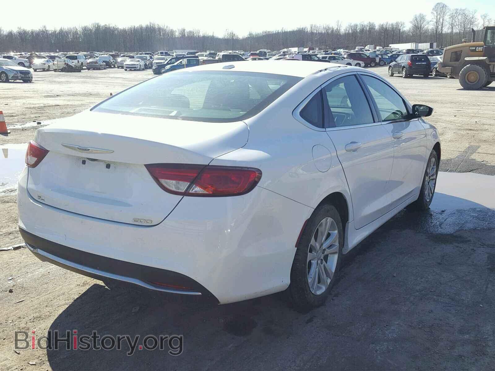 2015 CHRYSLER 200 - VIN: 1C3CCCAB4FN639648 - Фото 4