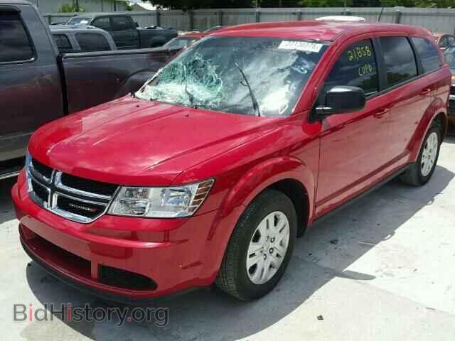 2014 DODGE JOURNEY - VIN: 3C4PDCAB3ET281080 - Фото 2