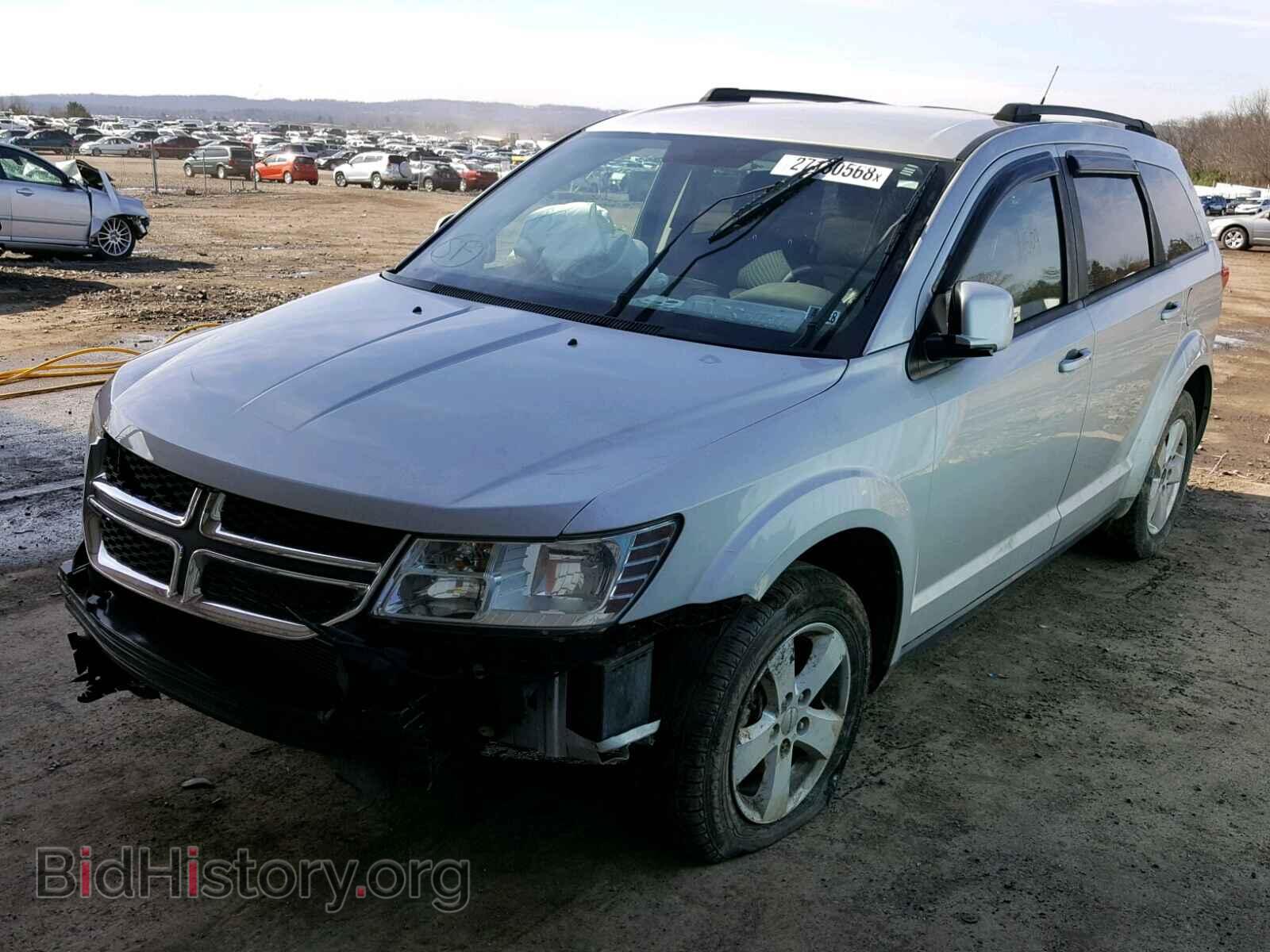 2011 DODGE JOURNEY - VIN: 3D4PH1FG7BT514910 - Фото 2