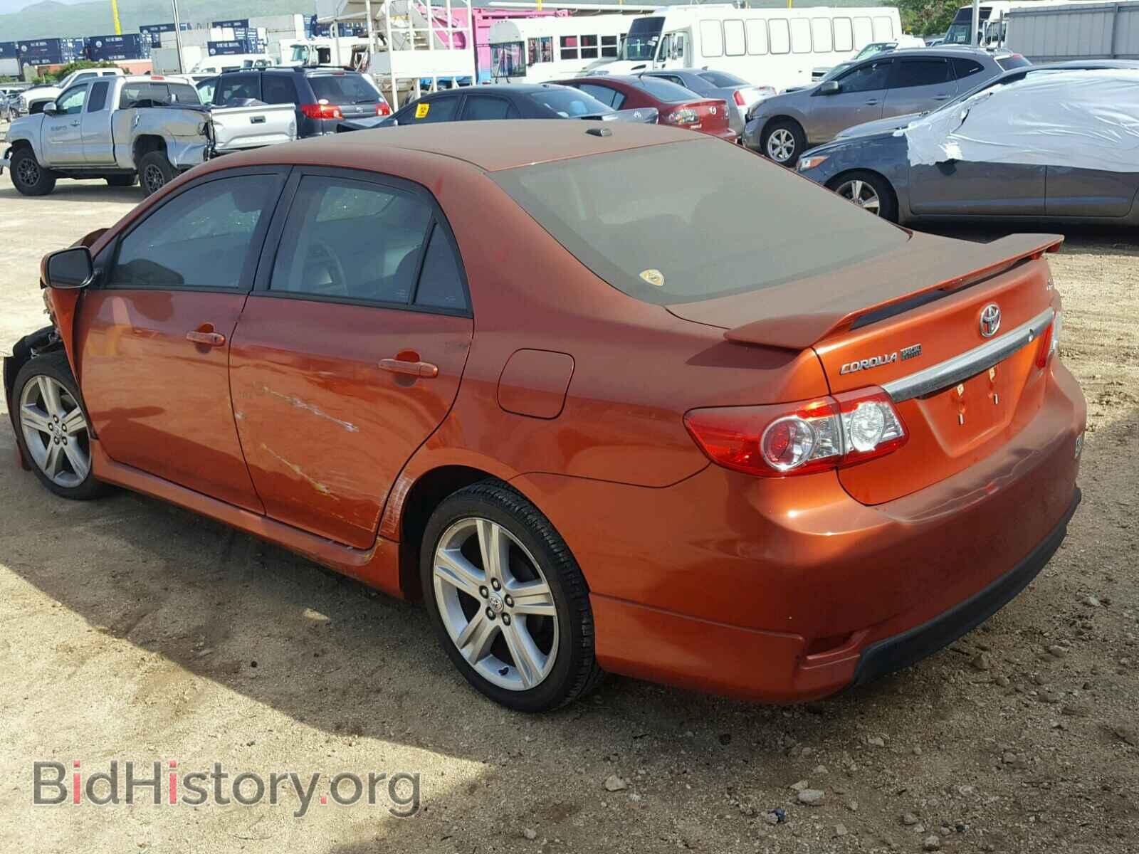 2013 TOYOTA COROLLA BA - VIN: 2T1BU4EE8DC067692 - Фото 3