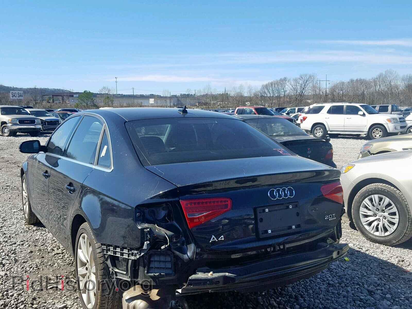 2013 AUDI A4 - VIN: WAUFFAFL3DN042460 - Фото 3