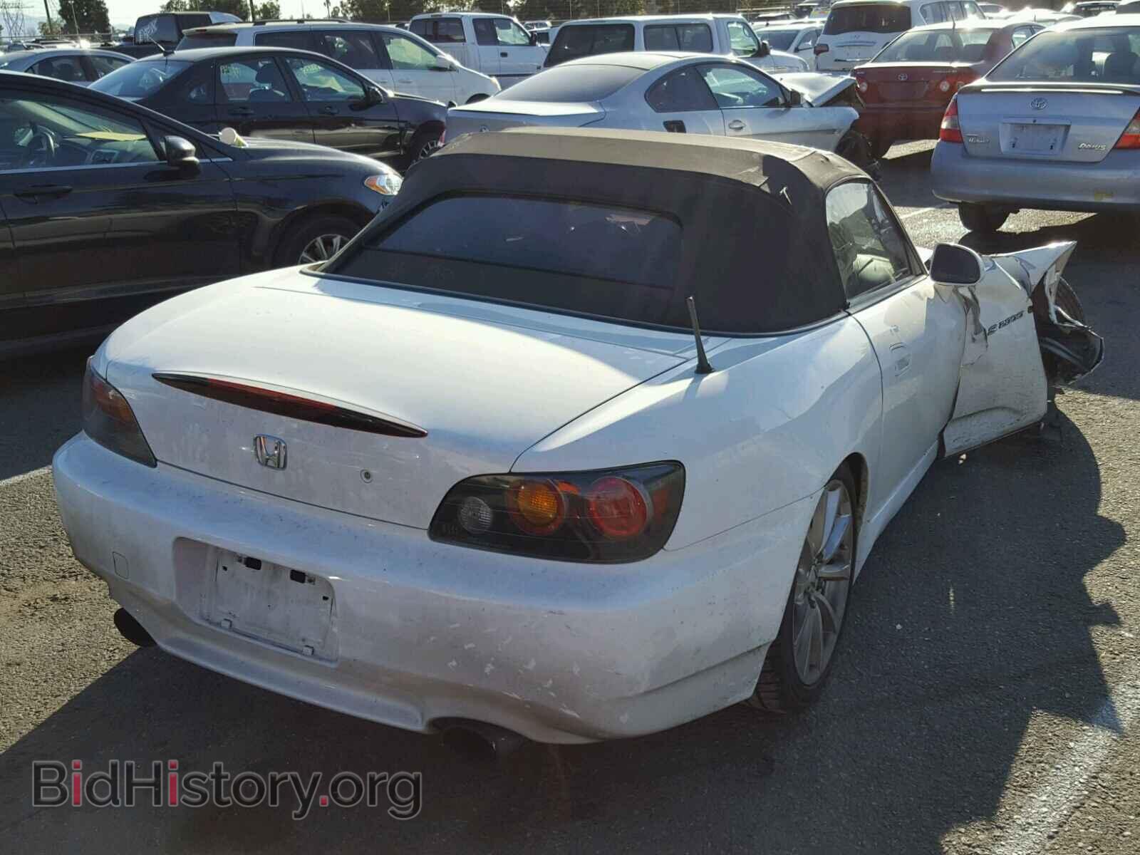 2005 HONDA S2000 - VIN: JHMAP21455S007744 - Фото 4