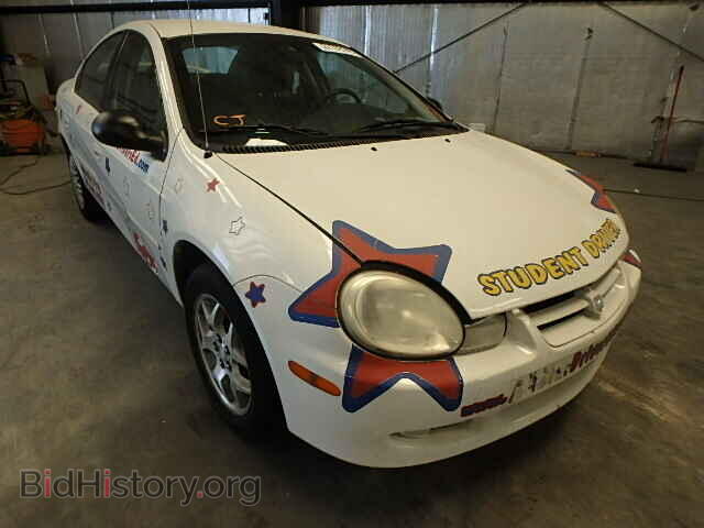 Фотография 1B3ES56CX2D656315 - DODGE NEON 2002