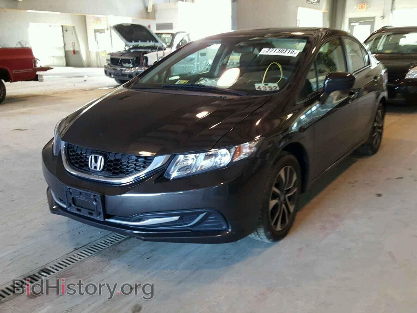 2014 HONDA CIVIC - VIN: 2HGFB2F86EH541121 - Фото 2