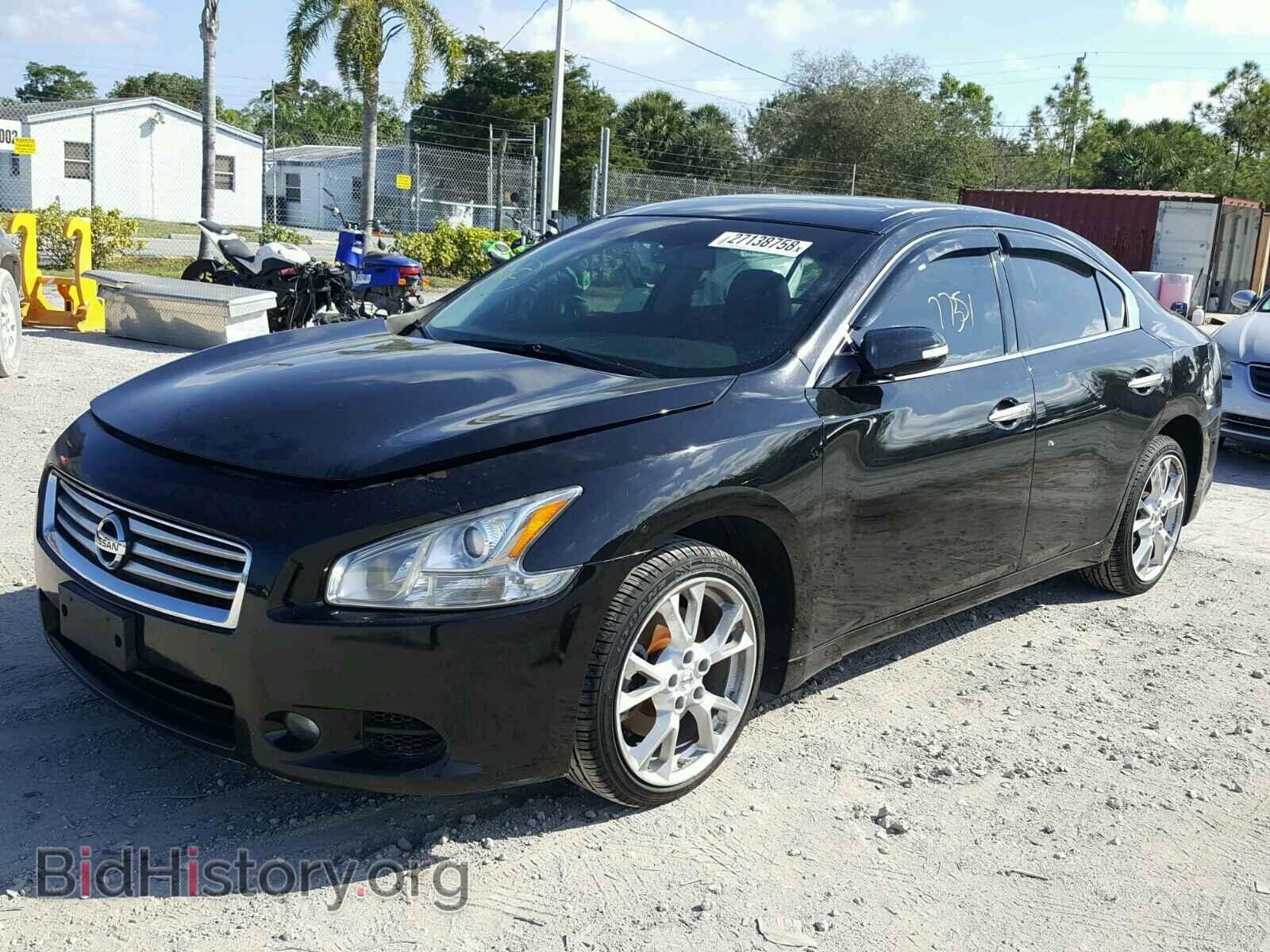 2012 NISSAN MAXIMA S - VIN: 1N4AA5AP1CC862968 - Фото 2