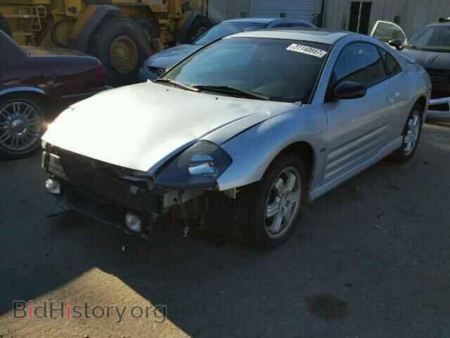 2001 MITSUBISHI ECLIPSE - VIN: 4A3AC54H31E071462 - Фото 2