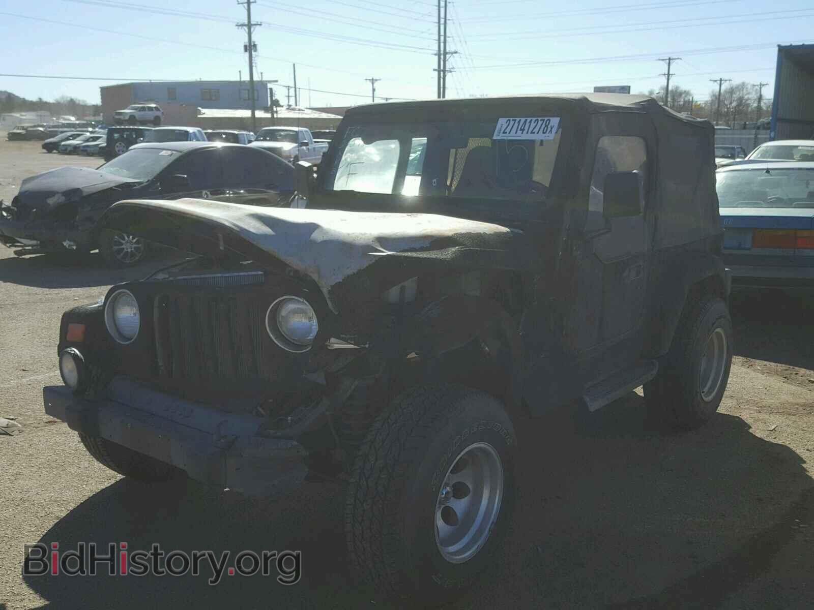 2000 JEEP WRANGLER - VIN: 1J4FA59SXYP751662 - Фото 2