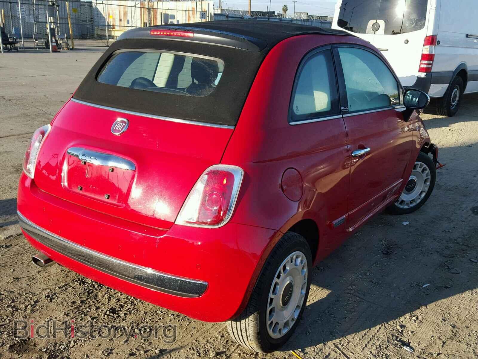 2012 FIAT 500 - VIN: 3C3CFFER6CT383203 - Фото 4