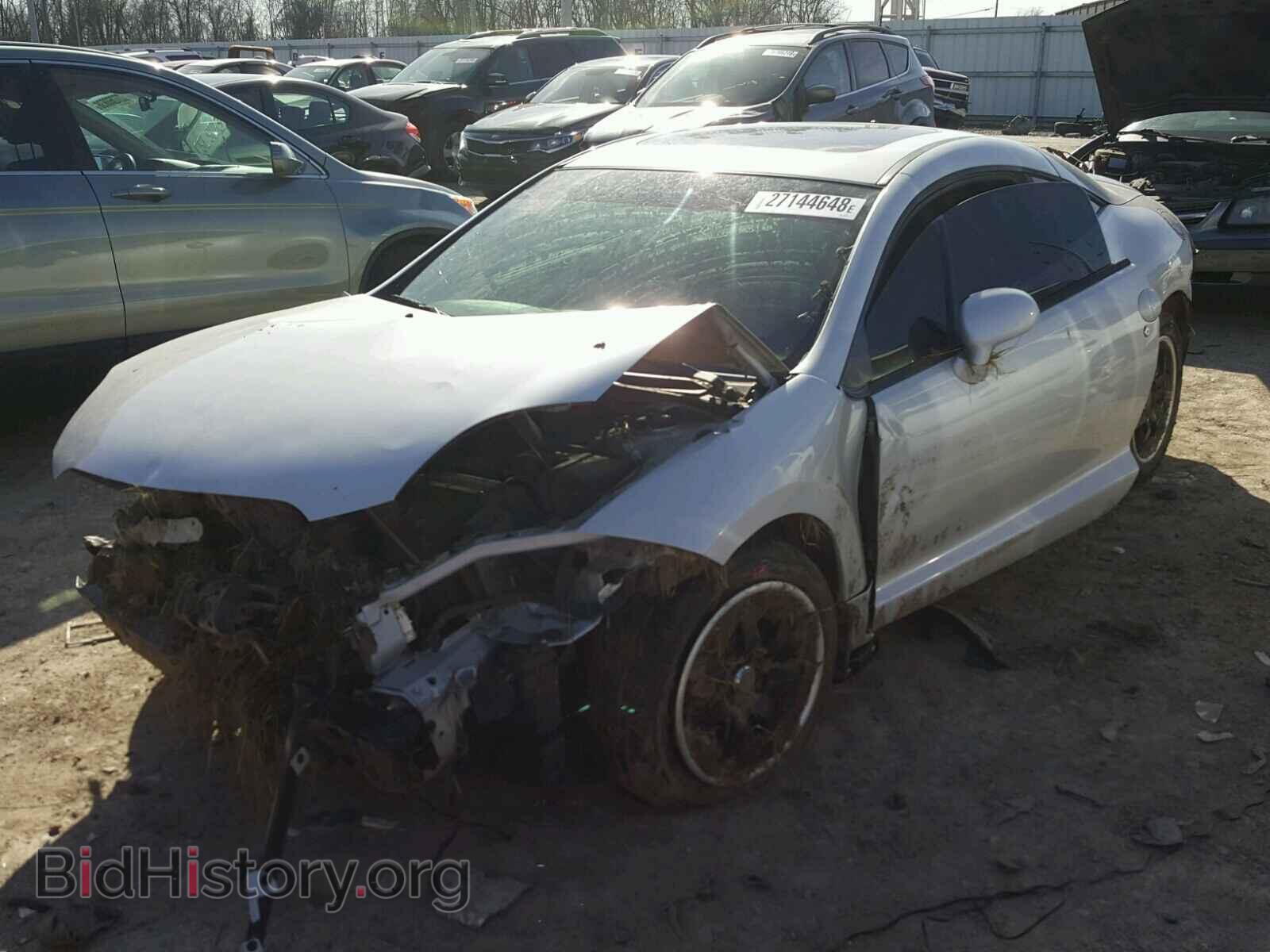 2007 MITSUBISHI ECLIPSE - VIN: 4A3AK24FX7E003328 - Фото 2