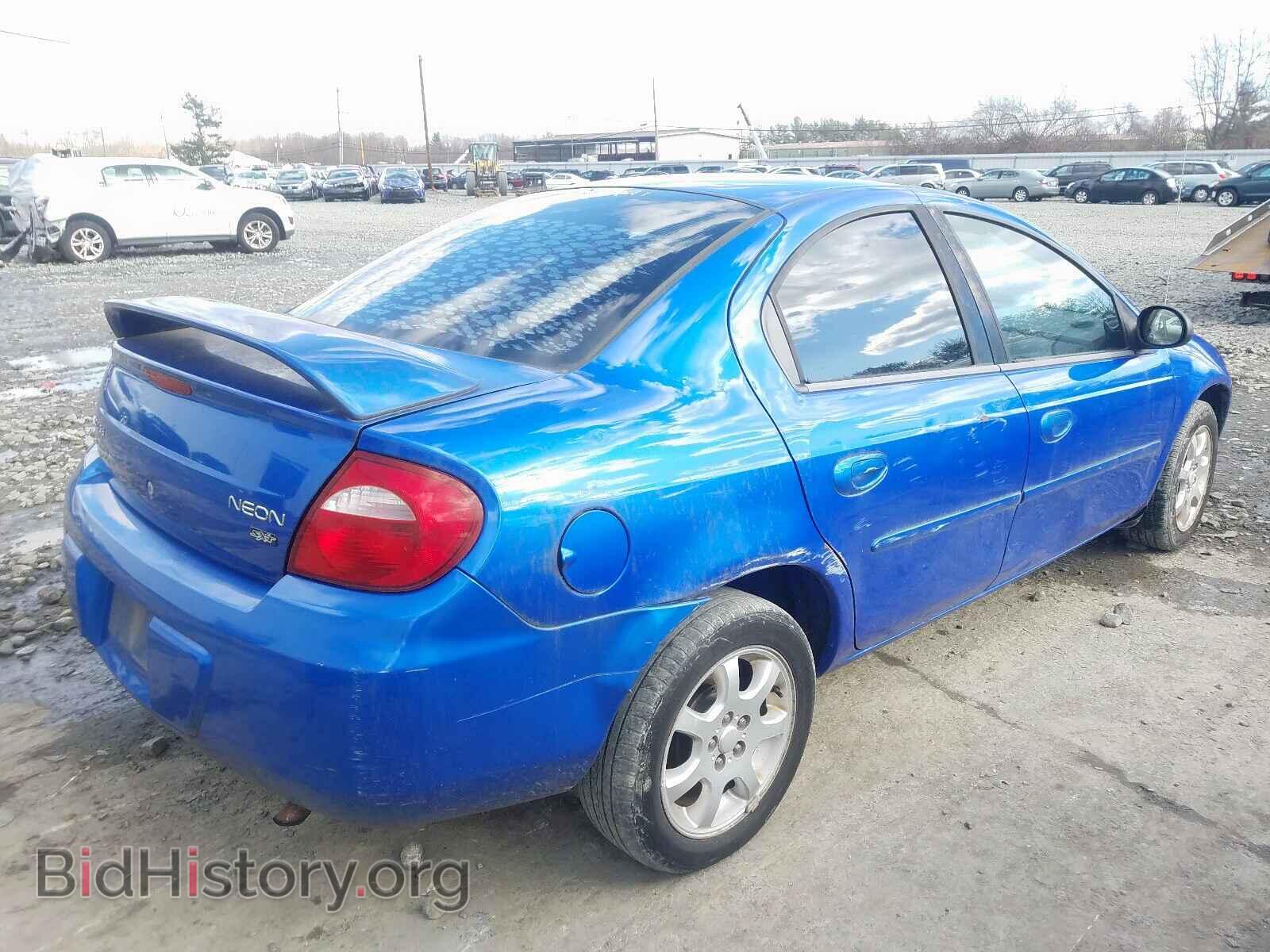 2005 DODGE NEON - VIN: 1B3ES56C85D210944 - Фото 4