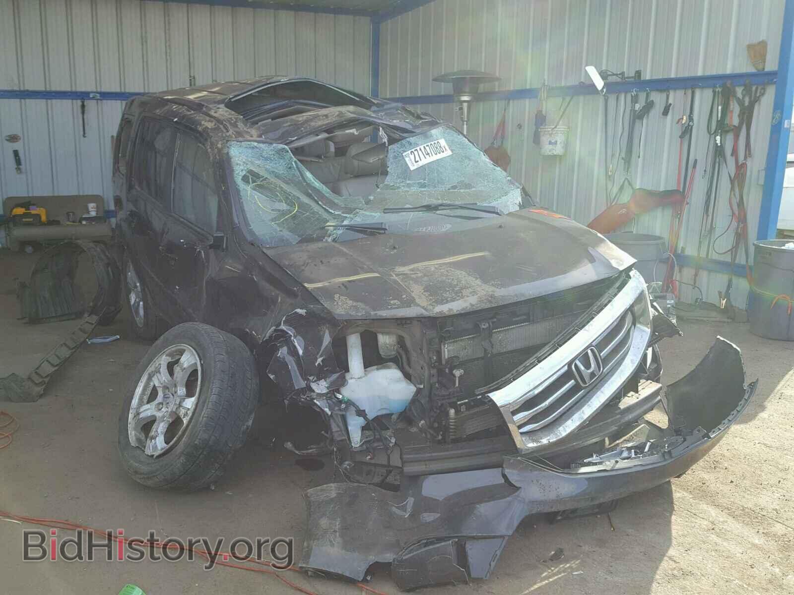 Фотография 5FNYF4H58DB020111 - HONDA PILOT 2013