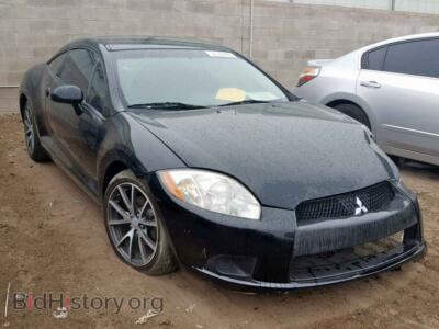 2011 Mitsubishi ECLIPSE Eclipse GS, black — VIN 4A31K5DF0BE017846, Copart