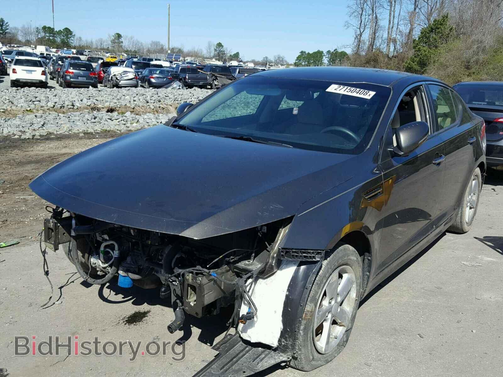 2015 KIA OPTIMA - VIN: 5XXGM4A77FG405902 - Фото 2
