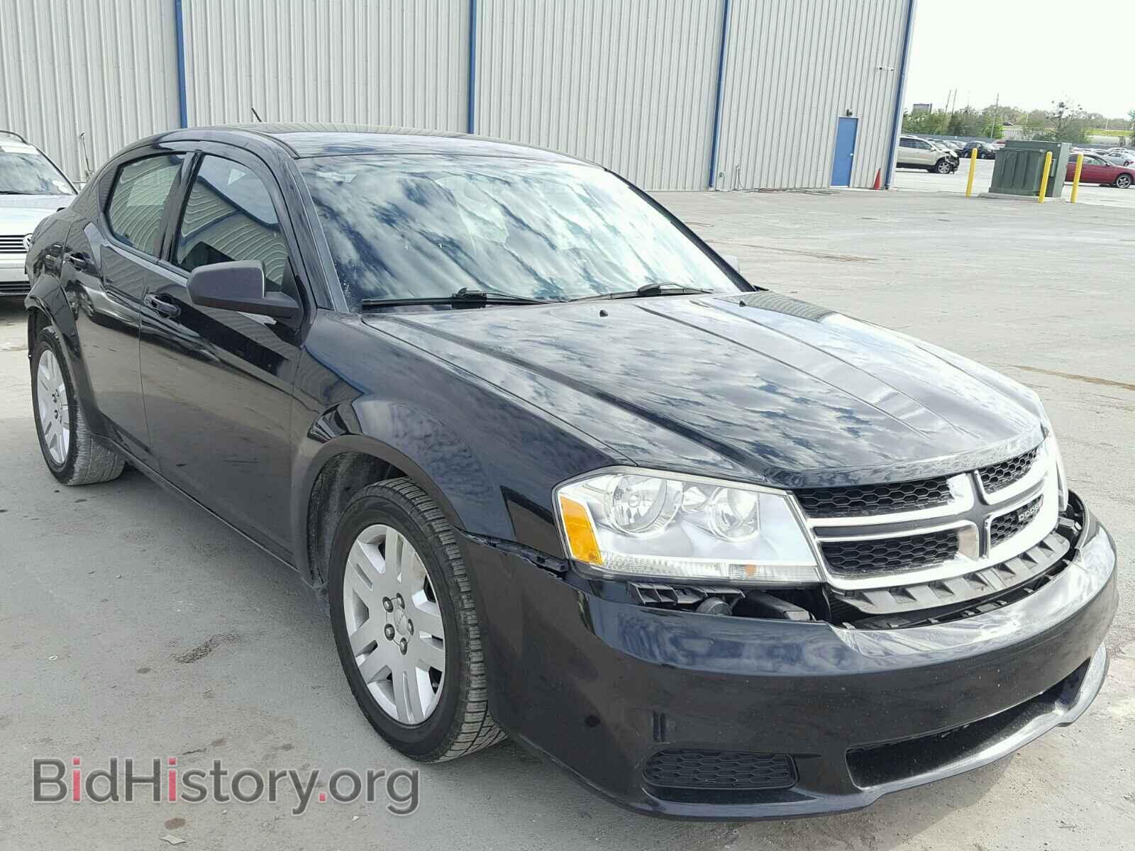 Photo 1C3CDZAB1DN754477 - DODGE AVENGER 2013