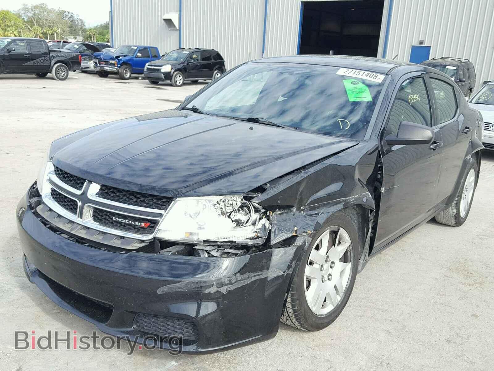2013 DODGE AVENGER - VIN: 1C3CDZAB1DN754477 - Photo 2