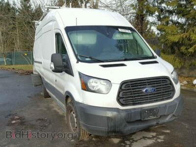 2017 Ford TRANSIT CO Transit T-, white — VIN 1FTYR3XG4HKB01331, Copart