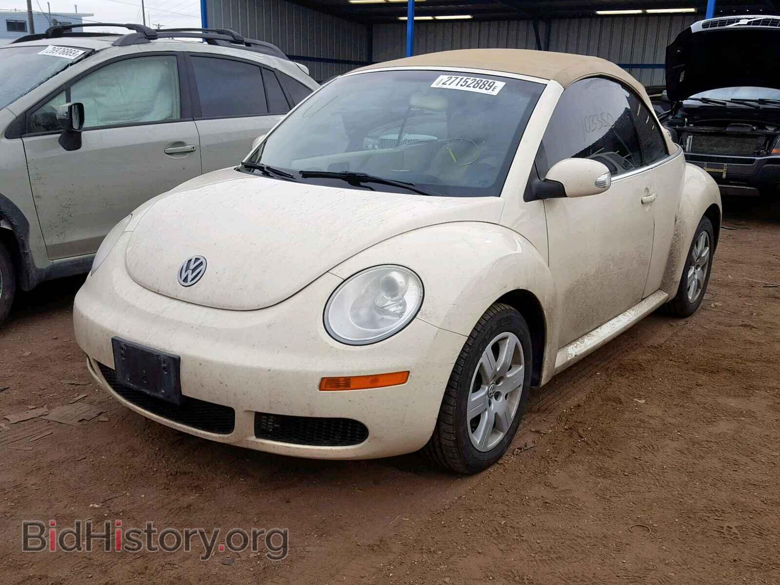 2007 VOLKSWAGEN BEETLE - VIN: 3VWRF31YX7M407985 - Photo 2