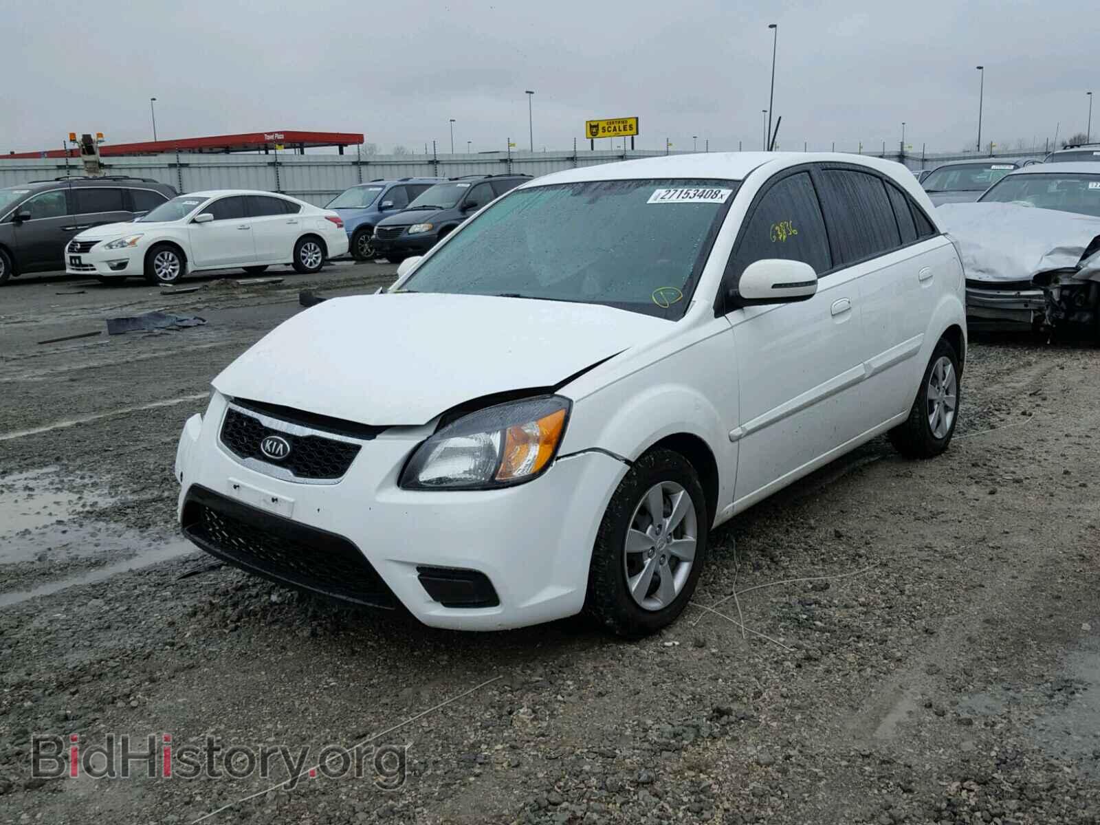 2011 KIA RIO BASE - VIN: KNADH5A35B6809037 - Фото 2