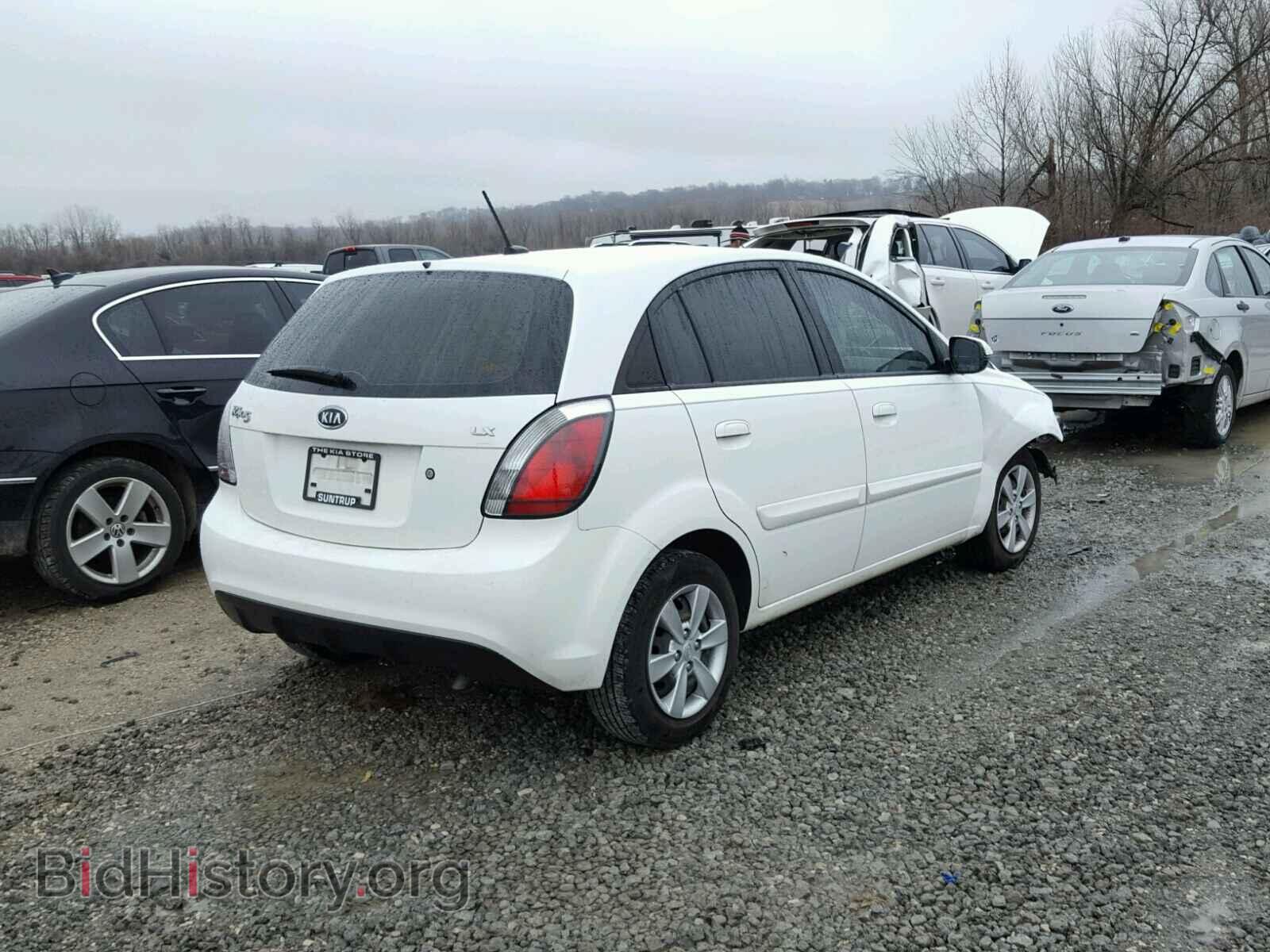 2011 KIA RIO BASE - VIN: KNADH5A35B6809037 - Фото 4
