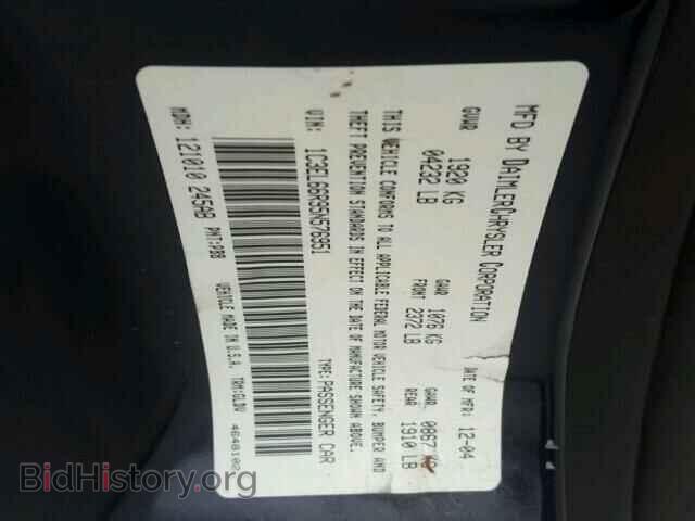 2005 CHRYSLER SEBRING - VIN: 1C3EL66R95N576951 - Фото 10