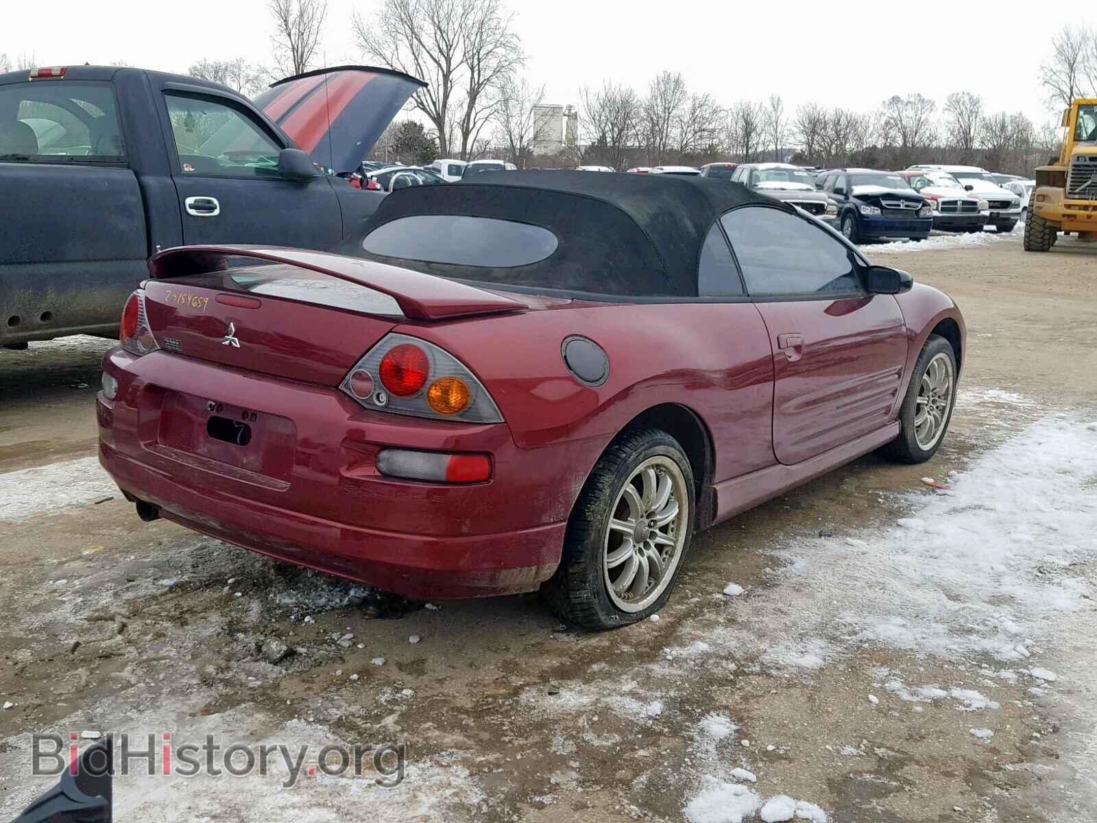 2003 MITSUBISHI ECLIPSE - VIN: 4A3AE55H93E063085 - Фото 4