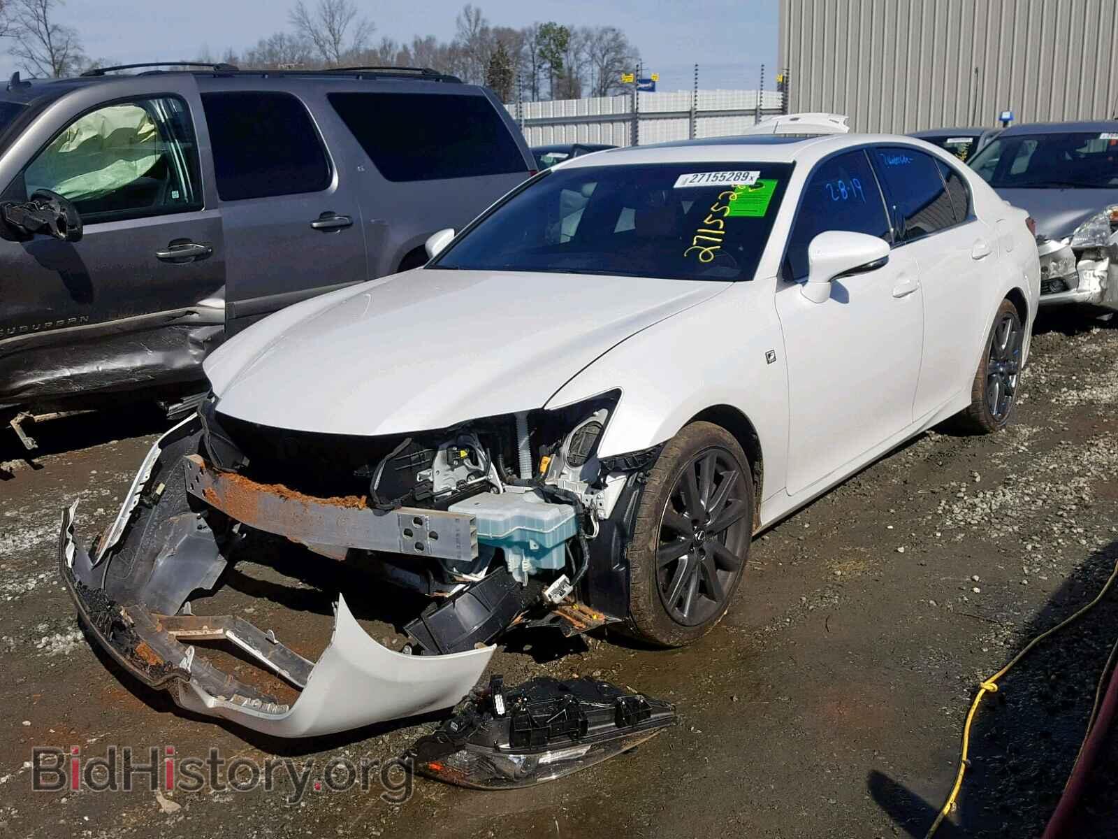 2013 LEXUS GS350 - VIN: JTHBE1BL4D5022906 - Фото 2