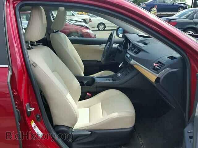 2012 LEXUS CT 200 - VIN: JTHKD5BH4C2107492 - Фото 5