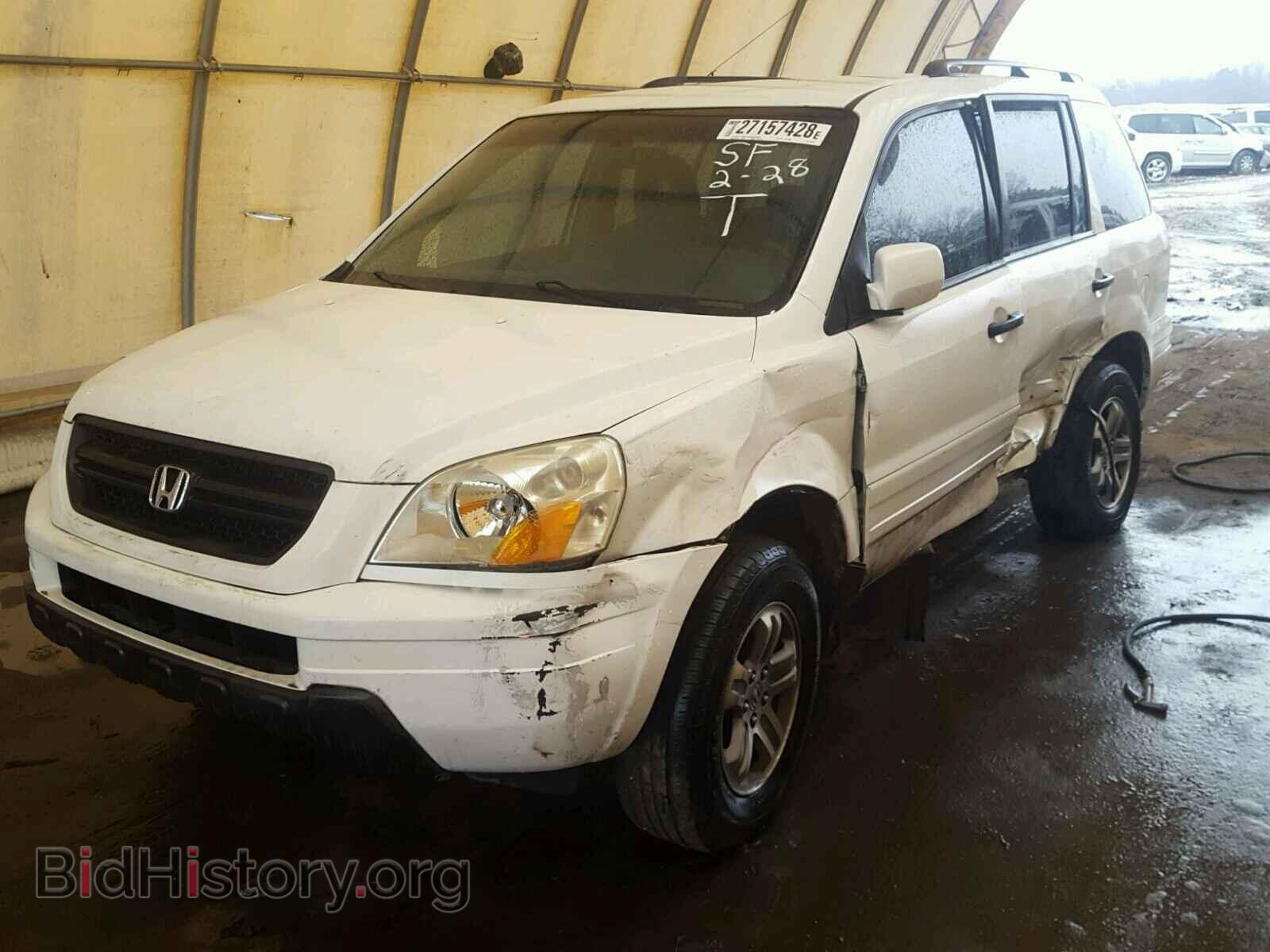2005 HONDA PILOT - VIN: 2HKYF18495H558325 - Фото 2