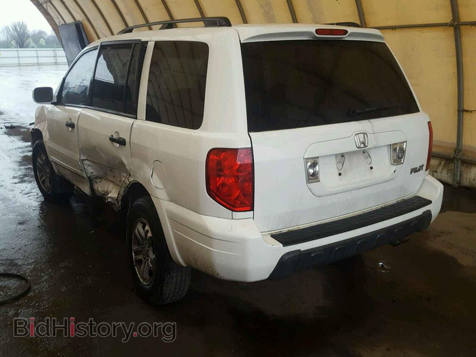 2005 HONDA PILOT - VIN: 2HKYF18495H558325 - Фото 3