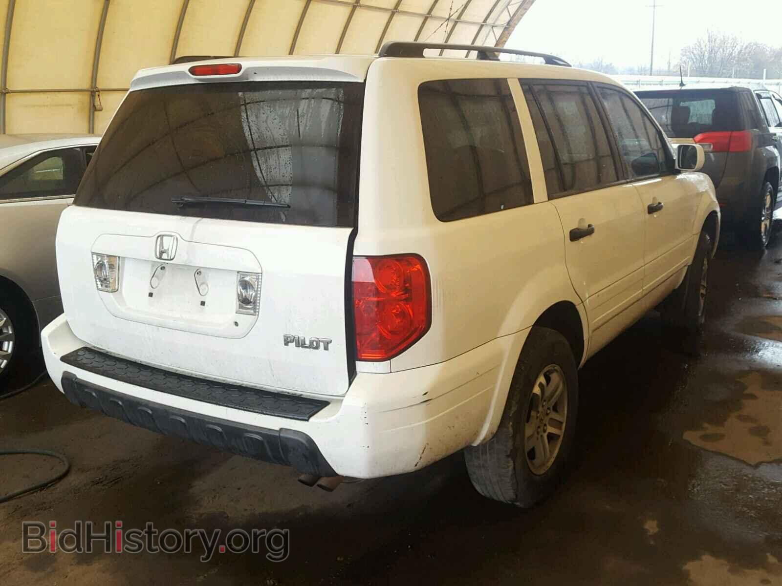 2005 HONDA PILOT - VIN: 2HKYF18495H558325 - Фото 4