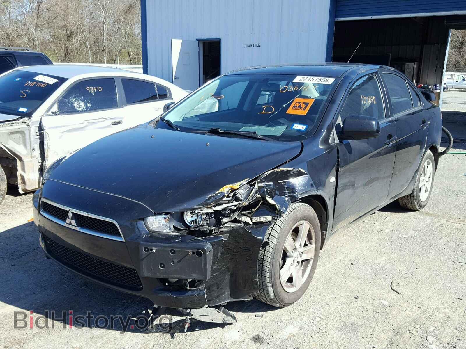 2008 MITSUBISHI LANCER - VIN: JA3AU26U78U036107 - Фото 2