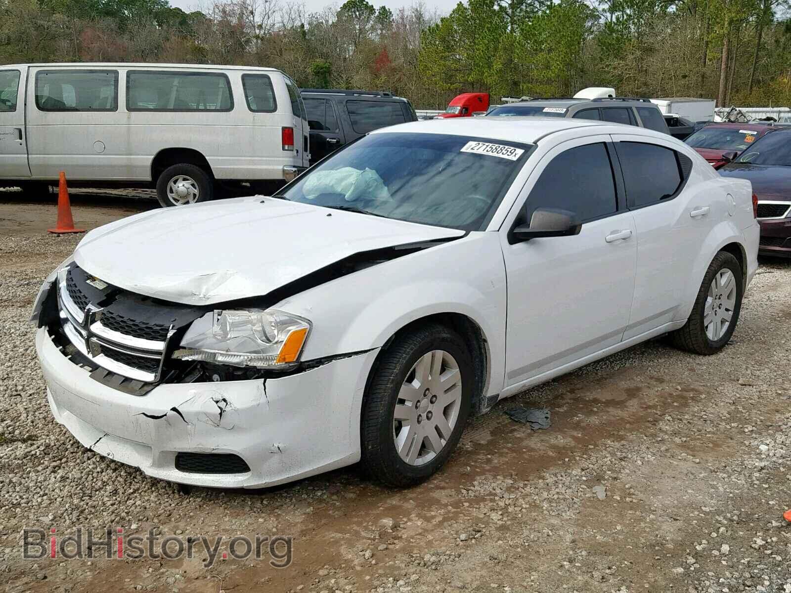 2014 DODGE AVENGER - VIN: 1C3CDZAB6EN138680 - Фото 2