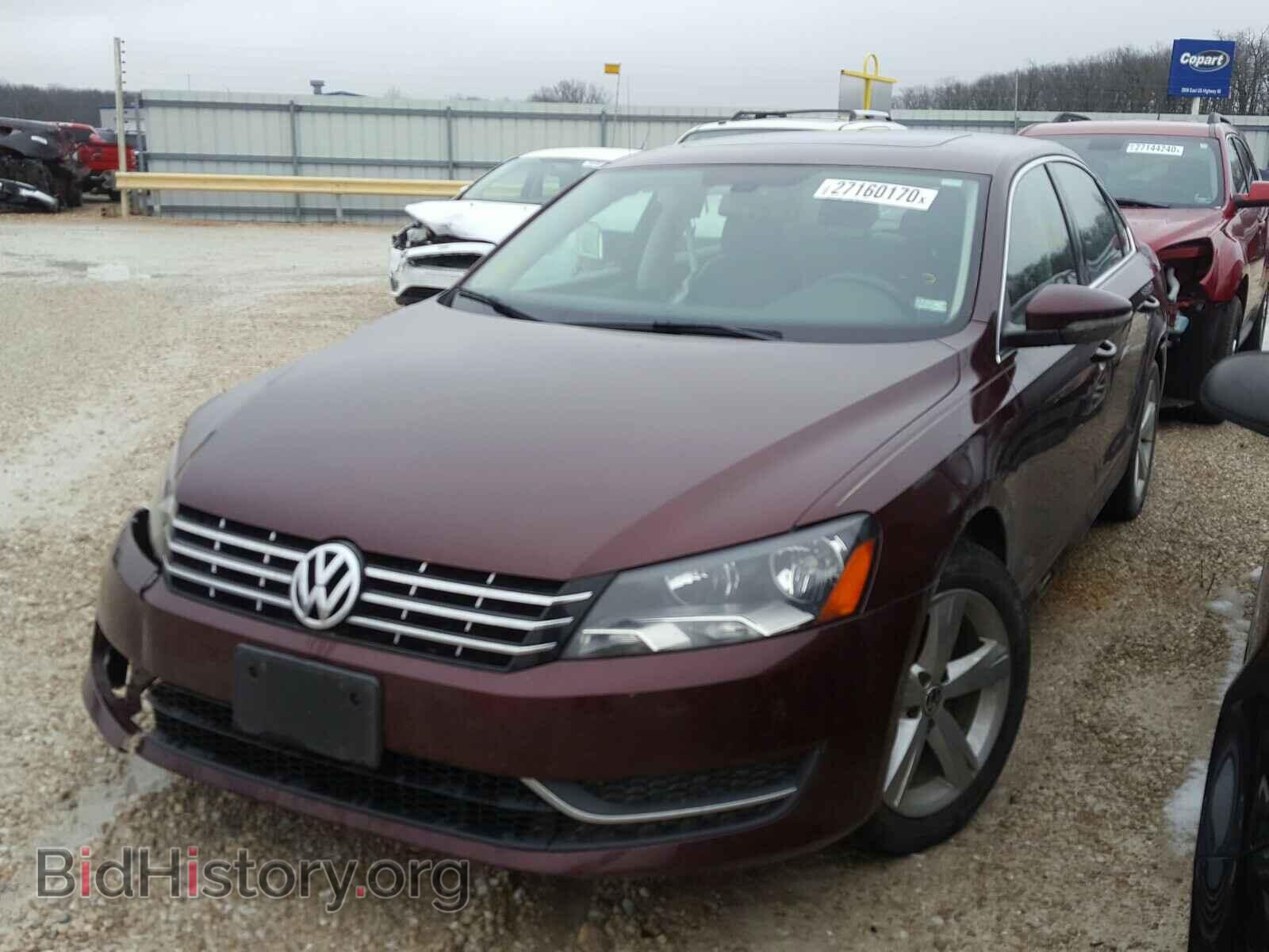 2012 VOLKSWAGEN PASSAT - VIN: 1VWBN7A39CC024101 - Фото 2
