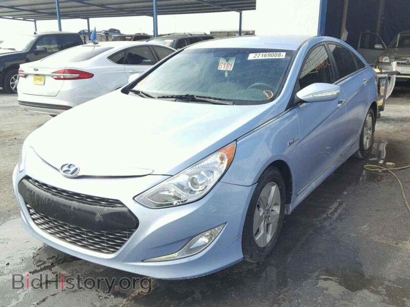 2012 Hyundai SONATA (VIN KMHEC4A46CA031530) — photo 2 of 10