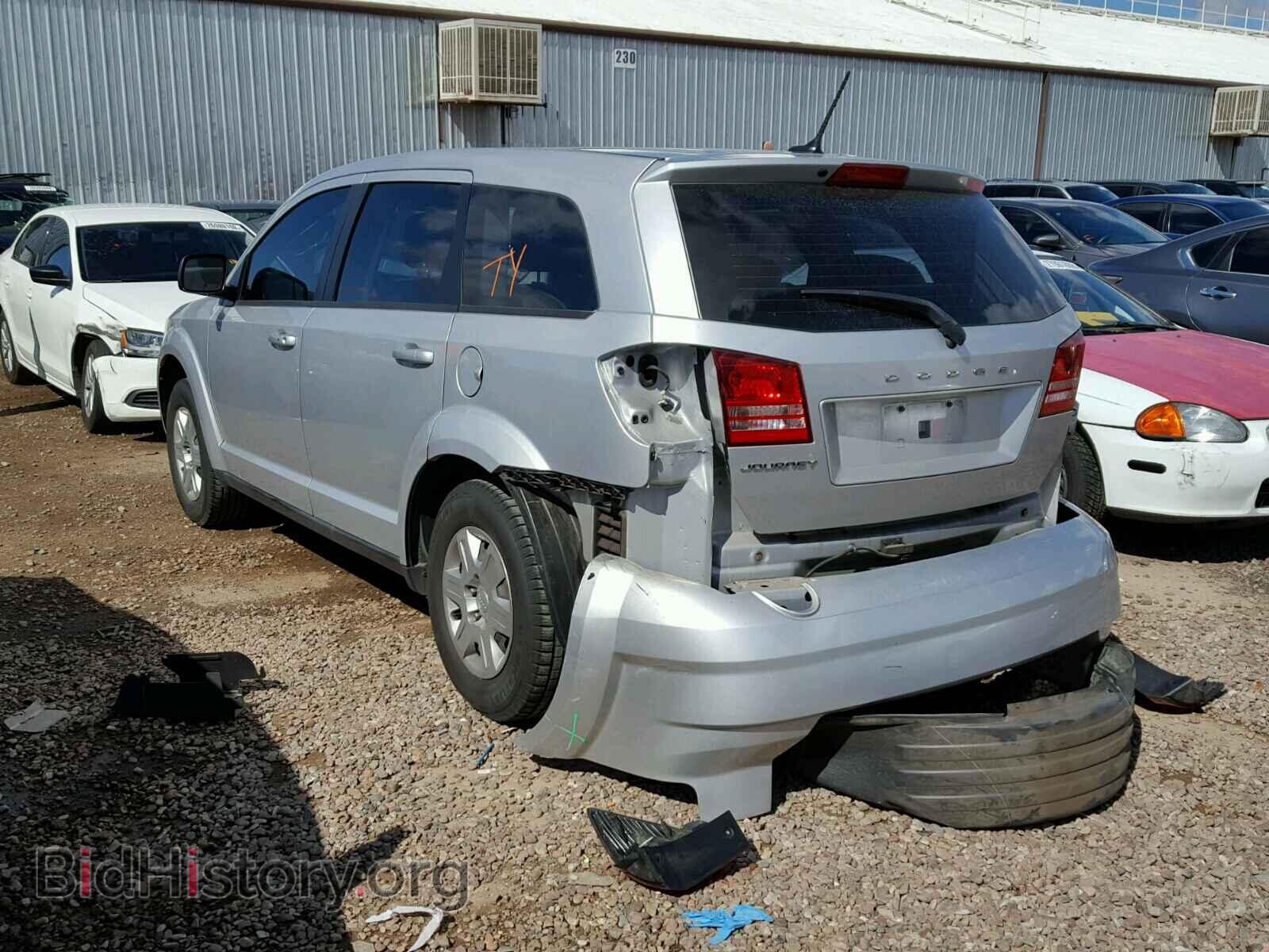 2012 DODGE JOURNEY - VIN: 3C4PDCAB9CT390883 - Фото 3