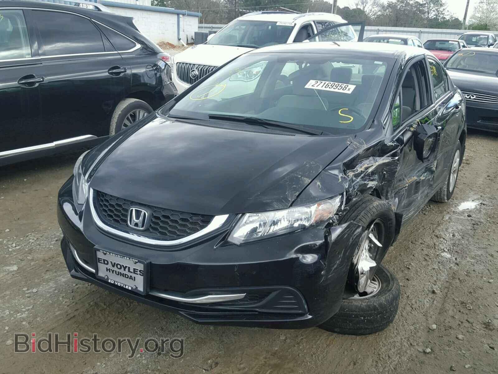 2013 HONDA CIVIC - VIN: 19XFB2F57DE069218 - Фото 2