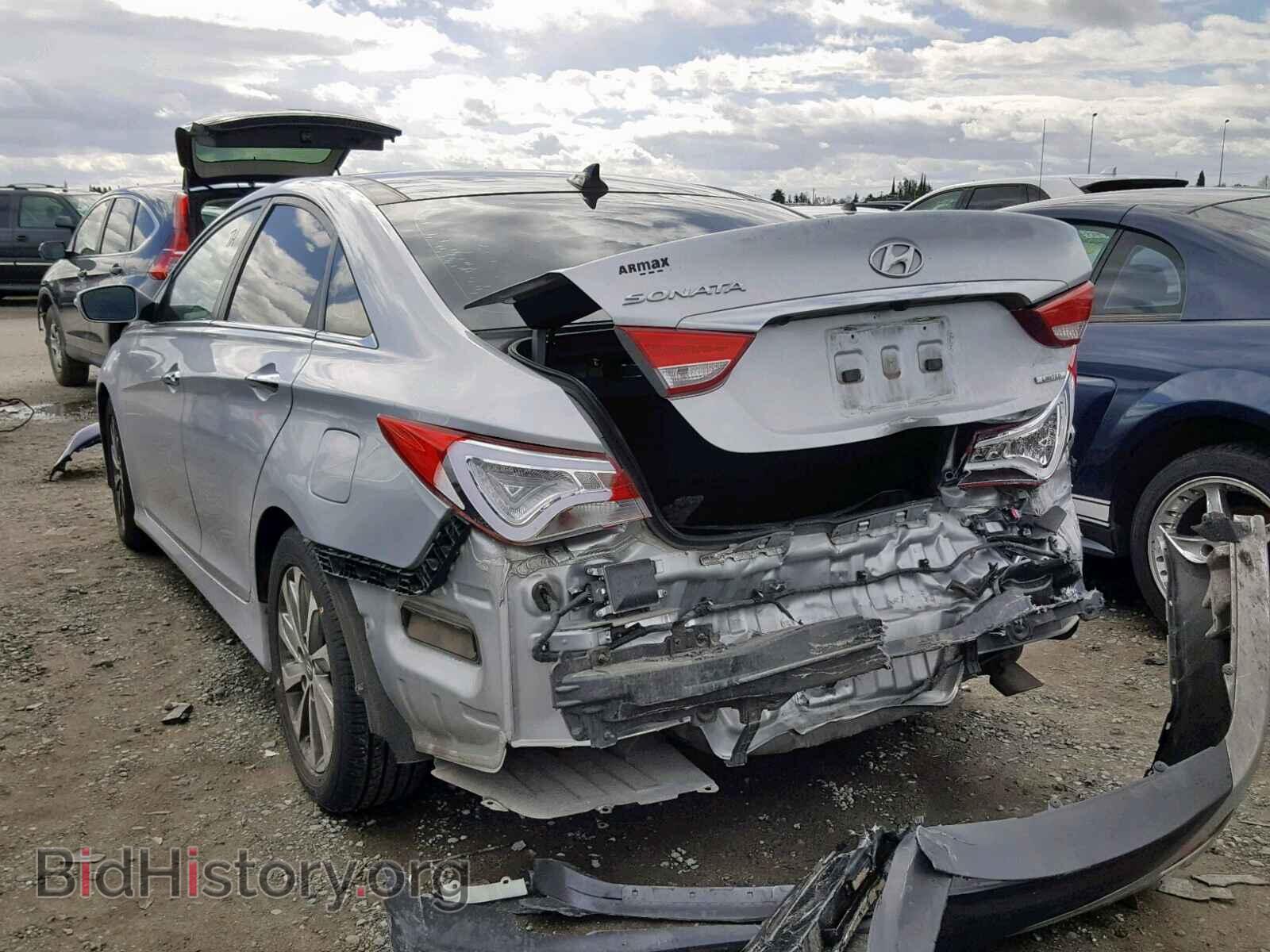 2014 HYUNDAI SONATA - VIN: 5NPEC4AC1EH831787 - Фото 3