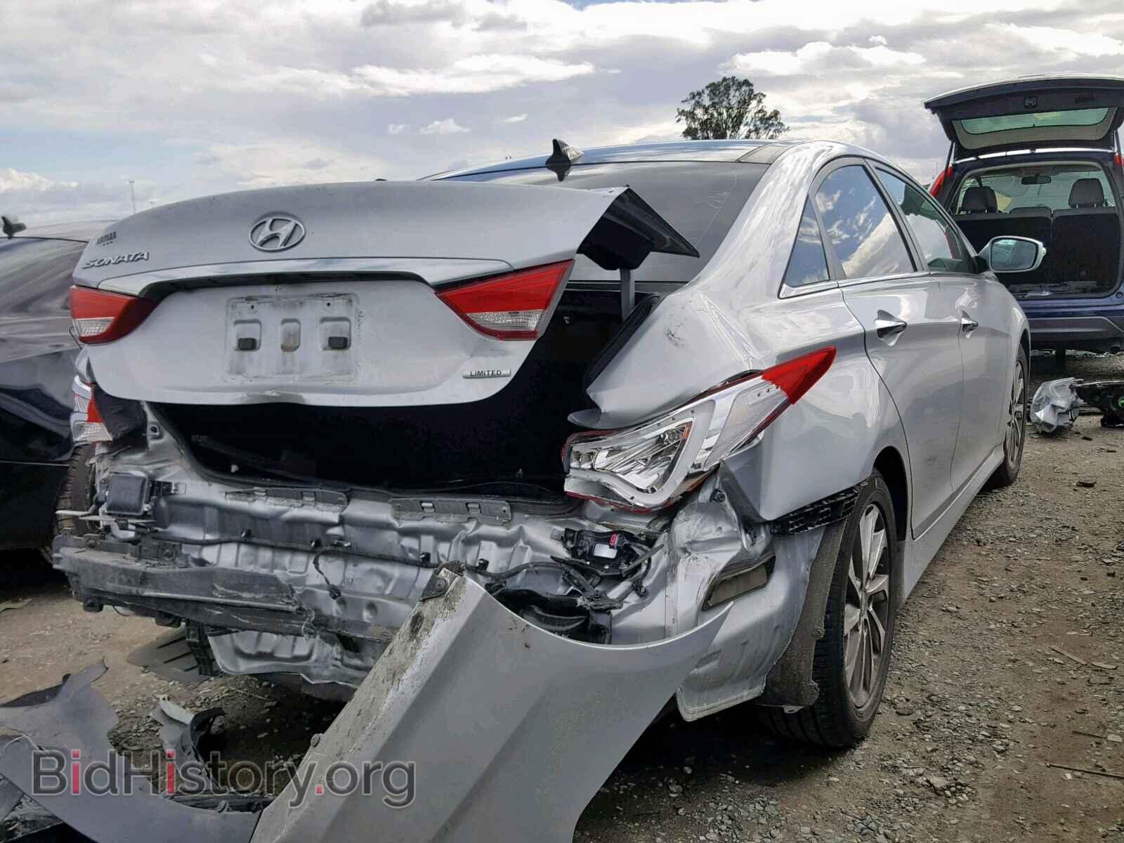 2014 HYUNDAI SONATA - VIN: 5NPEC4AC1EH831787 - Фото 4