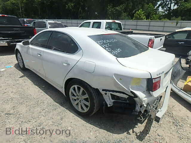 2007 LEXUS LS460 - VIN: JTHBL46F075034082 - Фото 3