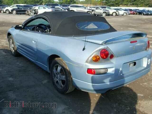 2004 MITSUBISHI ECLIPSE - VIN: 4A3AE45GX4E031703 - Фото 3